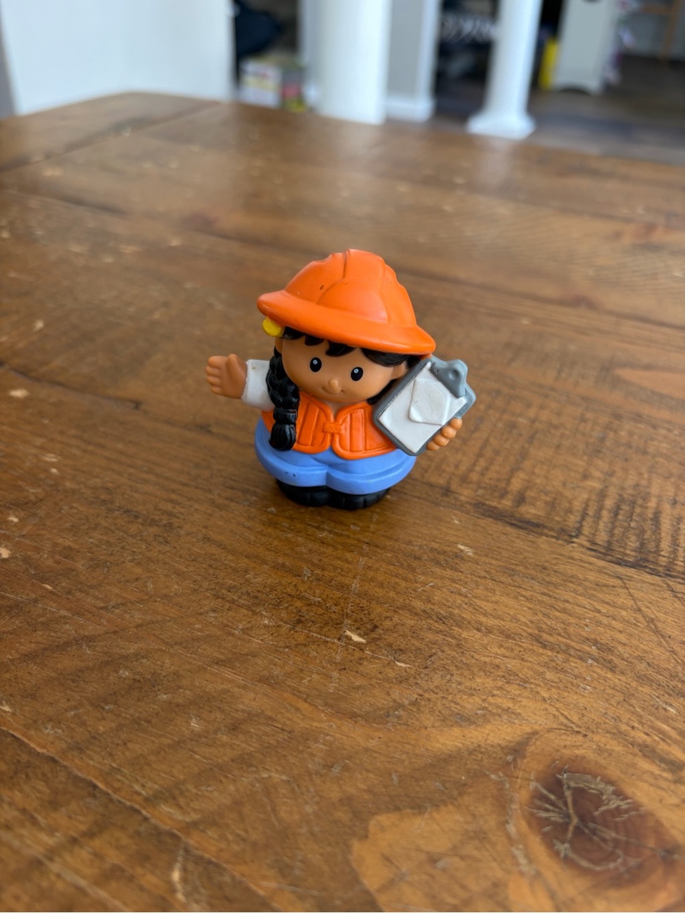 Fisher Price Little People construction worker as is